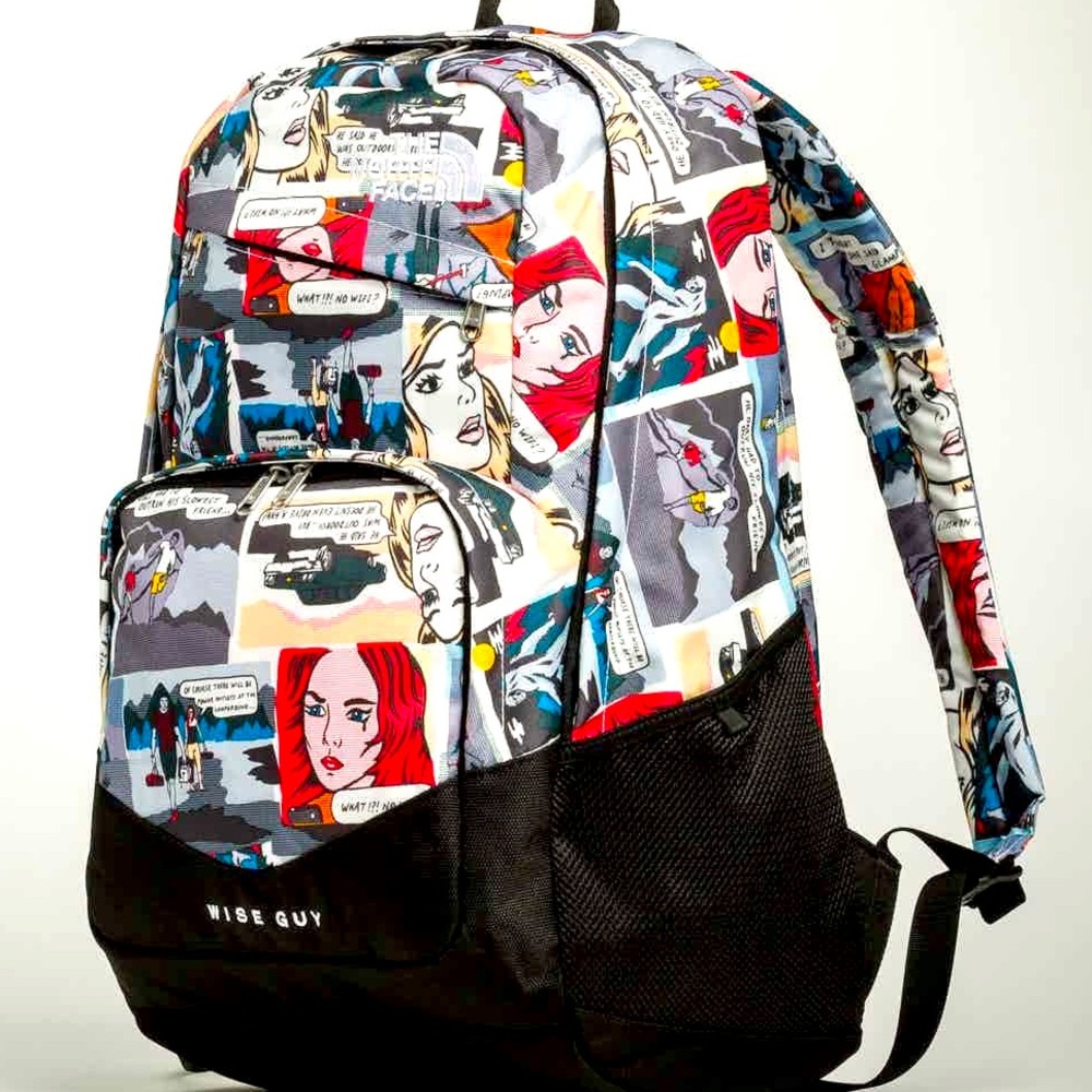 North Face x Wise Guy Comic Backpack